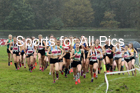 Womens under-17s, National Cross Country Relay Champs., Berry Hill Park, Mansfield.  Photo: David T. Hewitson/Sports for All Pics